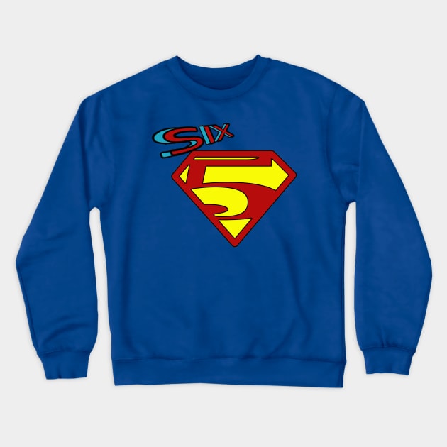 Six5 Brand Crewneck Sweatshirt by Six5 Designs